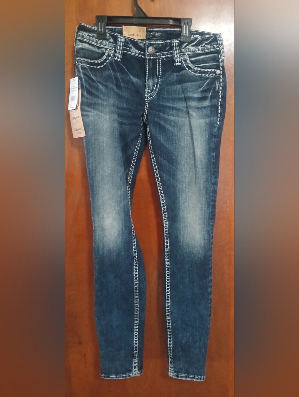 NWT Silver Suki Skinny Jeand